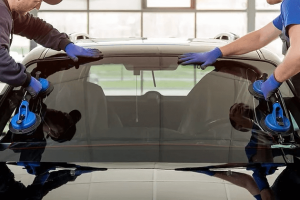 Auto glass repair service