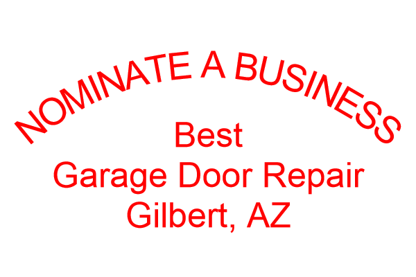 Gilbert garage door repair services